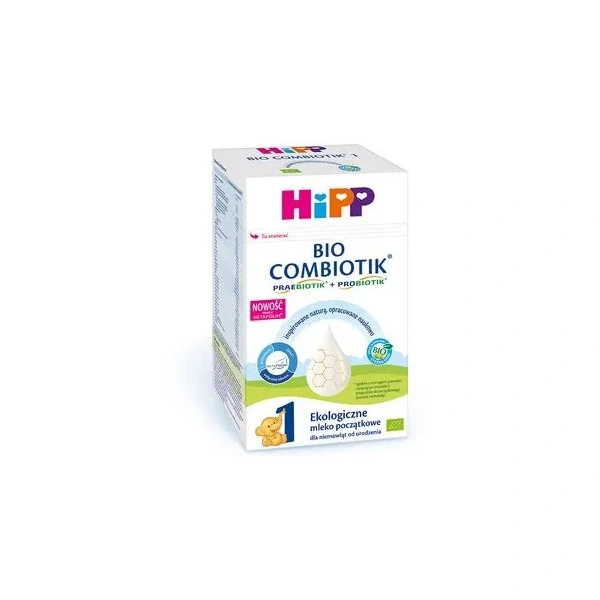 HIPP 1 BIO COMBIOTIK (Mleko początkowe z Metafolin dla niemowląt od urodzenia) 550g