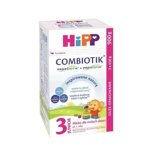 HIPP Bio CombiotIk 3 Mleko dla małych dzieci po 1. roku życia 900g