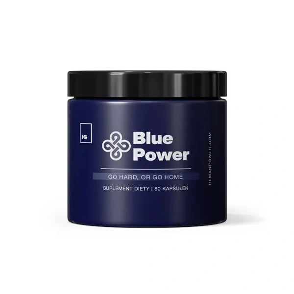 HEMANPOWER Blue Power (Wsparcie funkcji seksualnych, poprawa libido) 60 Kapsułek