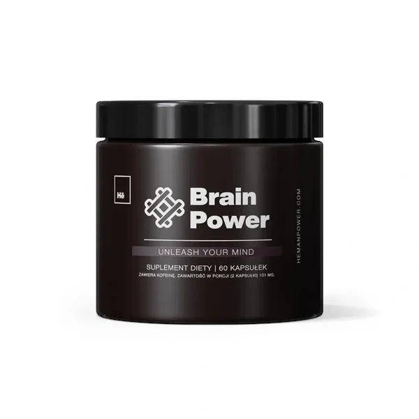 HEMANPOWER Brain Power (Wsparcie dla pracy mózgu) 60 Kapsułek