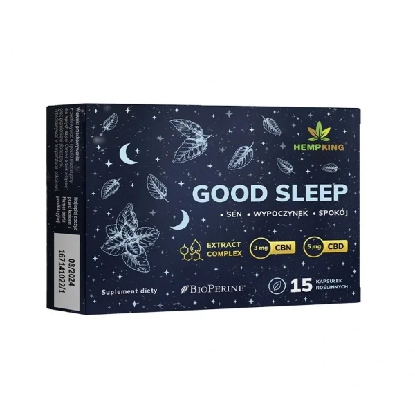 HEMPKING Good Sleep 15 Capsules