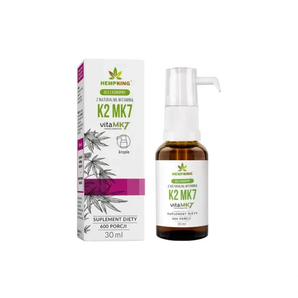 HEMPKING Vitamin K2 MK7 (in bio hemp oil) 30ml