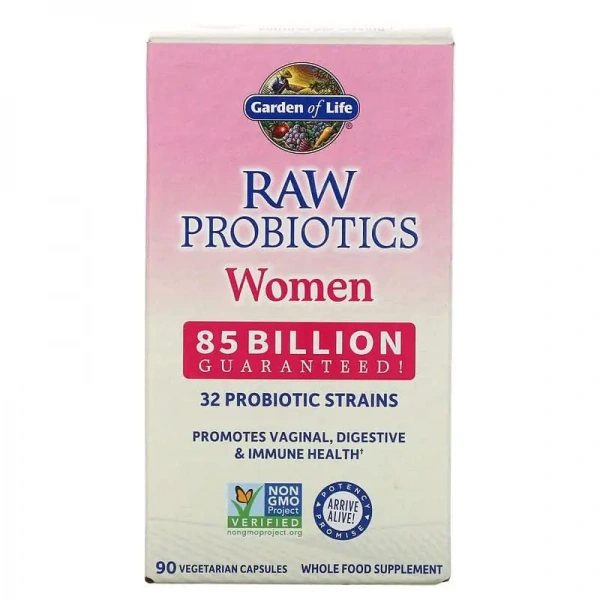 GARDEN OF LIFE Raw Probiotics Women 90 Vegetarian Capsules