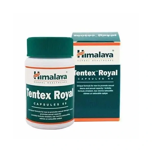 HIMALAYA Tentex Royal (Libido, Impotence) 60 Capsules
