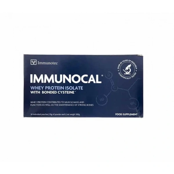 IMMUNOTEC Immunocal  Whey Protein Isolate with Bonded Cystein 30 Sachets