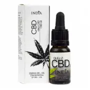 INDIA COSMETICS Ekstrakt z konopi siewnych CBD 10% 10ml