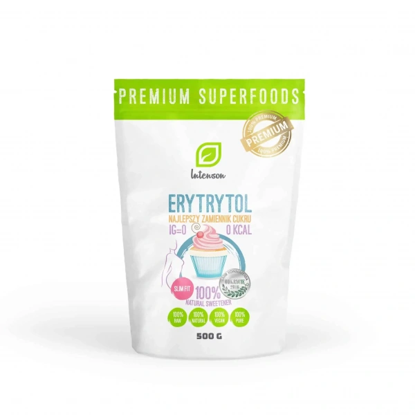 INTENSON Erythritol (low calorie sweetener) 500g