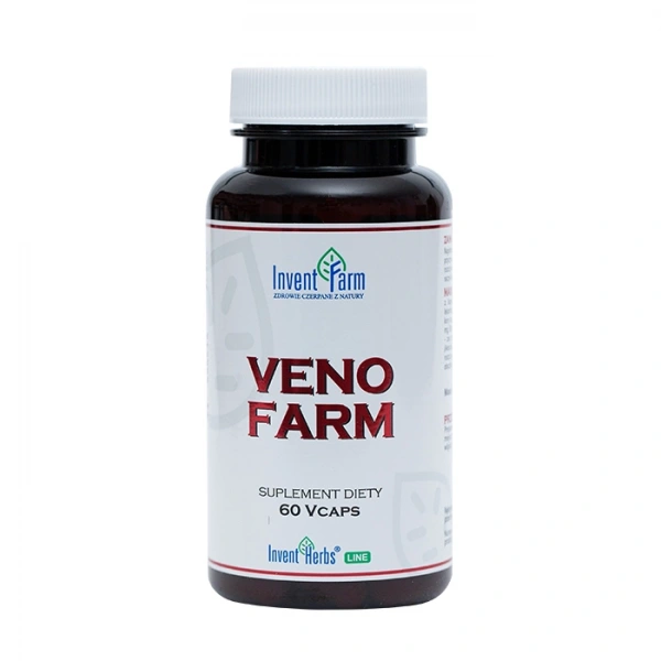 INVENT FARM Veno Farm (Serce i układ krążenia) 60 Kapsułek wegetariańskich