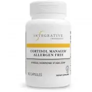 INTEGRATIVE THERAPEUTICS Cortisol Manager Allergen Free 90 Kapsułek wegetariańskich