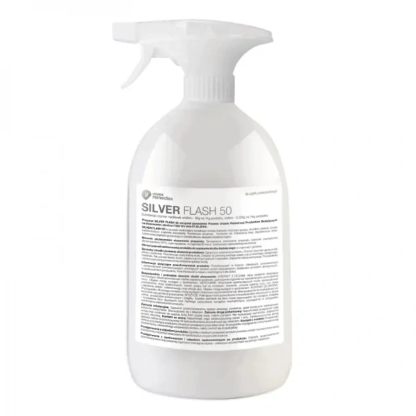 INVEX REMEDIES Silver Flash 50 (Antibacterial, Antifungal Spray) 500ml