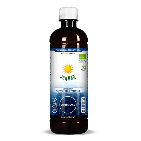 LIVING FOOD Probiotic Drink Concentrate JOY DAY (BIO) 500ml Forest Fruits