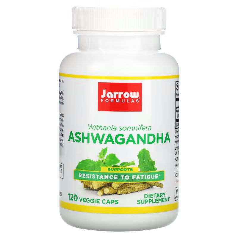 JARROW FORMULAS Ashwagandha 300mg - 120 kapsułek wegańskich