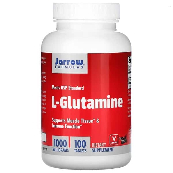 JARROW FORMULAS L-Glutamine 1000mg (L-Glutamina) 100 Tabletek