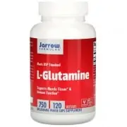 JARROW FORMULAS L-Glutamine 750mg (L-Glutamina) 120 Kapsułek wegetariańskich