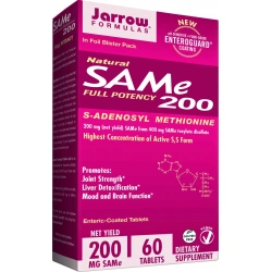 JARROW FORMULAS SAMe 200 - 60 tabletek