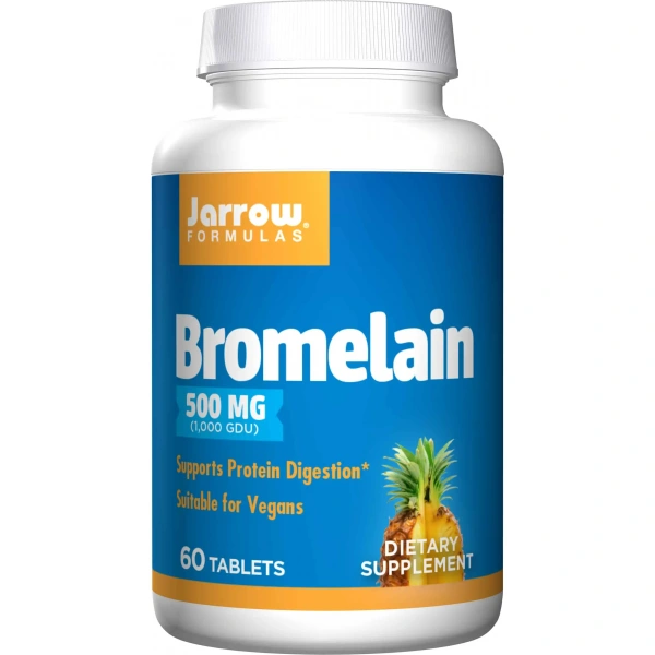 JARROW FORMULAS Bromelain (Bromelaina) 60 Tabletek