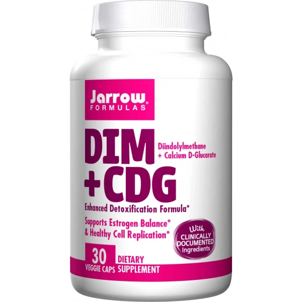 JARROW FORMULAS DIM + CDG (Cellular Health) 30 Vegetarian Capsules