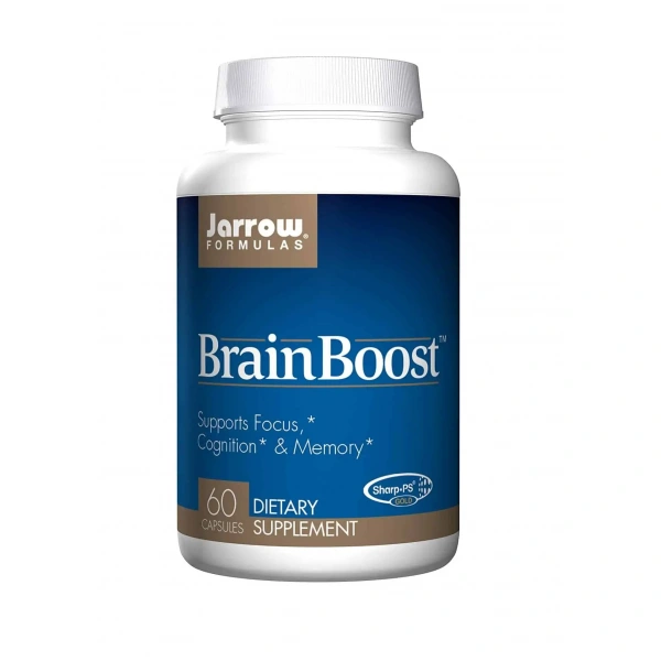 JARROW FORMULAS BrainBoost (Wsparcie pracy mózgu) 60 Kapsułke wegetariańskich
