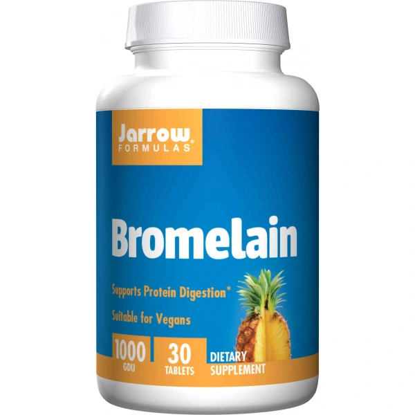 JARROW FORMULAS Bromelain (Bromelaina) 30 Tabletek