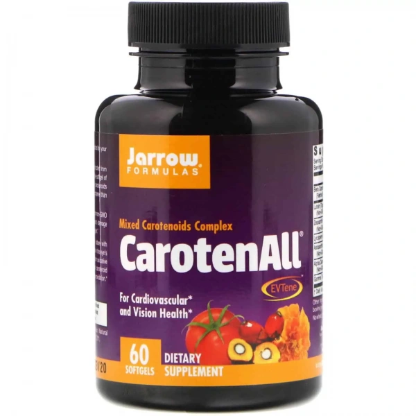 JARROW FORMULAS CarotenALL (Cardiovascular, Vision) 60 Softgel