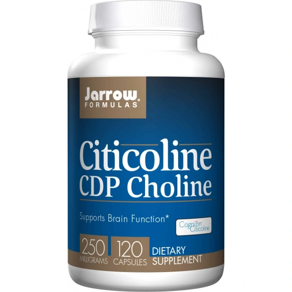 JARROW FORMULAS Citicoline (CDP Choline - Supports Brain Function) 250mg 120 capsules