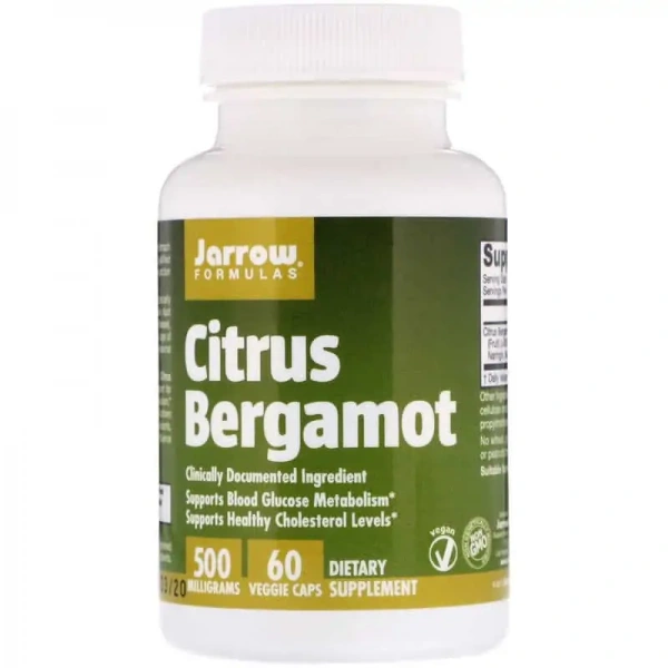JARROW FORMULAS Citrus Bergamot 60 Vegetarian capsules