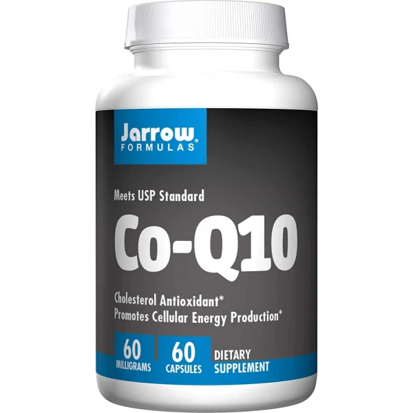 JARROW FORMULAS Co-Q10 60mg (Coenzyme Q10 - Ubiquinon) 60 Capsules