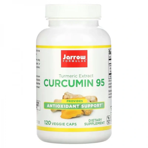 JARROW FORMULAS Curcumin 95 500mg  - 120 Veggie capsules