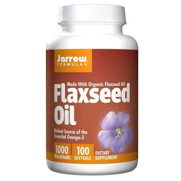 JARROW FORMULAS Flaxseed Oil 100 Softgels