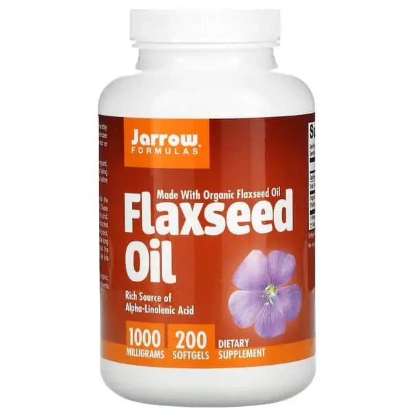 JARROW FORMULAS Flaxseed Oil 200 Softgels