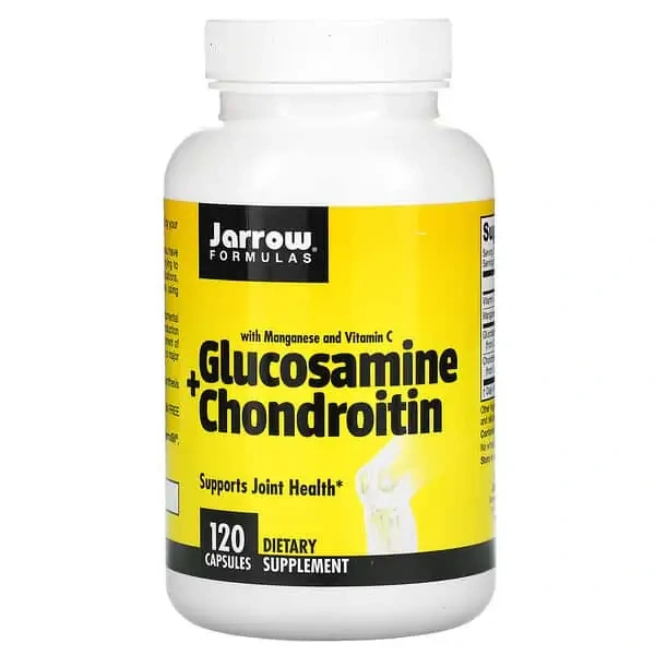 JARROW FORMULAS Glucosamine + Chondroitin (Glukozamina + Chondroityna) 120 Kapsułek