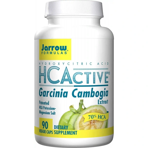 JARROW FORMULAS HCActive Garcinia Cambogia (Hydroxycitric Acid) 90 Vegetarian Capsules