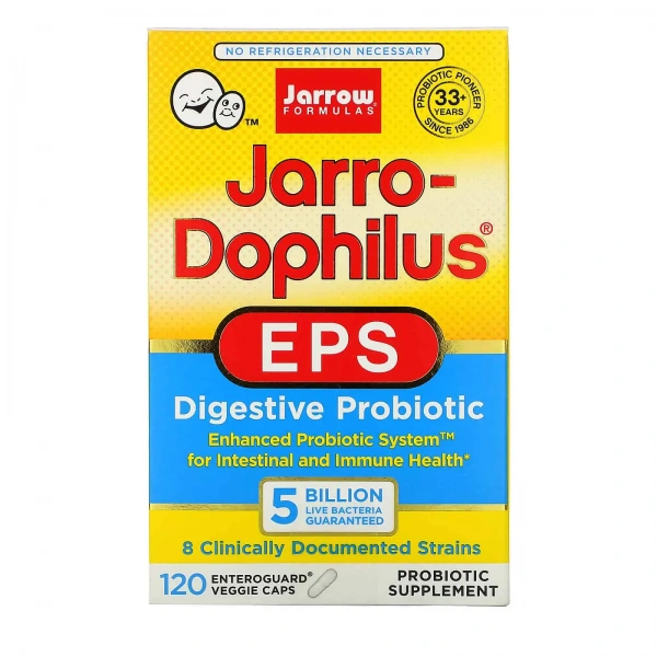 JARROW FORMULAS Jarro-Dophilus EPS 5 Billion (Mikroflora jelit) 120 Kapsułek wegetariańskich
