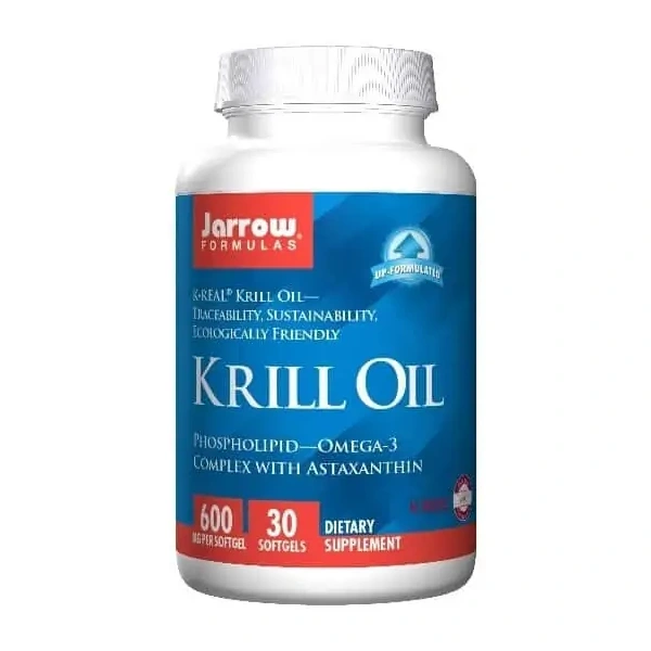 JARROW FORMULAS Krill Oil (Olej z Kryla) 30 Kapsułek żelowych
