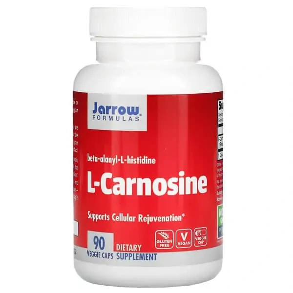 Jarrow Formulas L-Carnosine 90 vegetarian Capsules