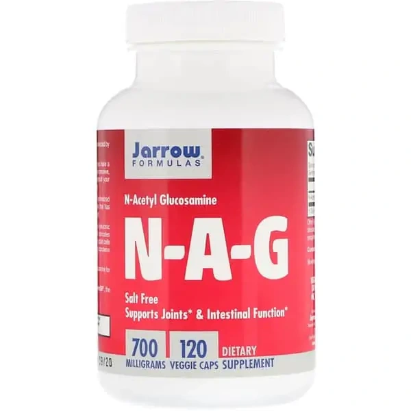 JARROW FORMULAS N-A-G 700mg (N-Acetyl-D-Glucosamine) 120 Vegetarian Capsules