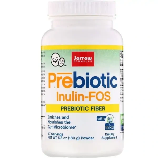 JARROW FORMULAS Prebiotic Inulin FOS Powder (Prebiotyki, Inulina) 180g