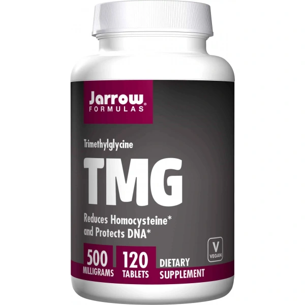 JARROW FORMULAS TMG 500mg (Trimetyloglicyna) 120 Tabletek