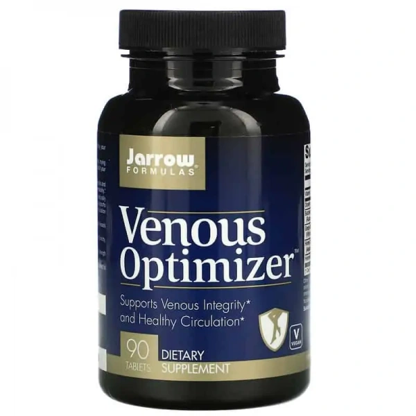 JARROW FORMULAS Venous Optimizer (Naczynia krwionośne) 90 Tabletek