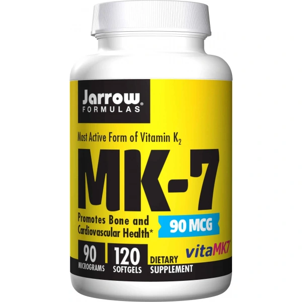 JARROW FORMULAS Vitamin K2 MK7 90mcg - 120 softgels