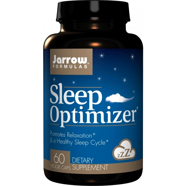JARROW FORMULAS Sleep Optimizer (Wsparcie Odpowiedniego Snu) - 60 kapsułek wegańskich