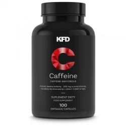 KFD Caffeine (Anhydrous) 100 Capsules