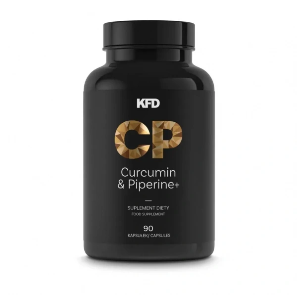 KFD Curcumin and Piperine+  90 Capsules