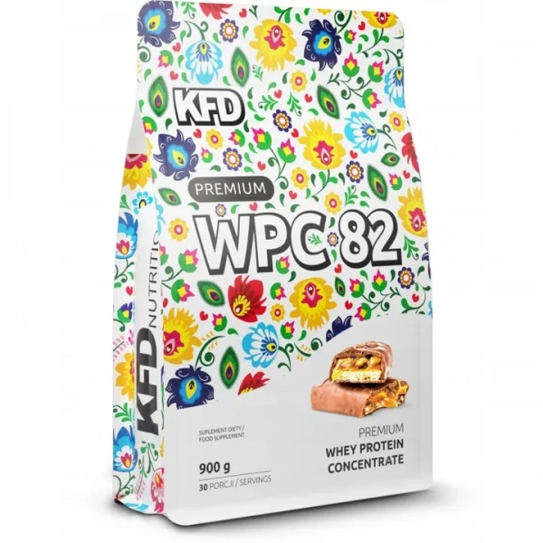 KFD Premium XXL WPC 82 (Koncentrat białka serwatkowego) 900g Biała czekolada