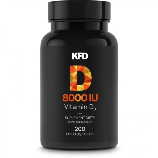 KFD Vitamin D3 8000IU 200 Tablets