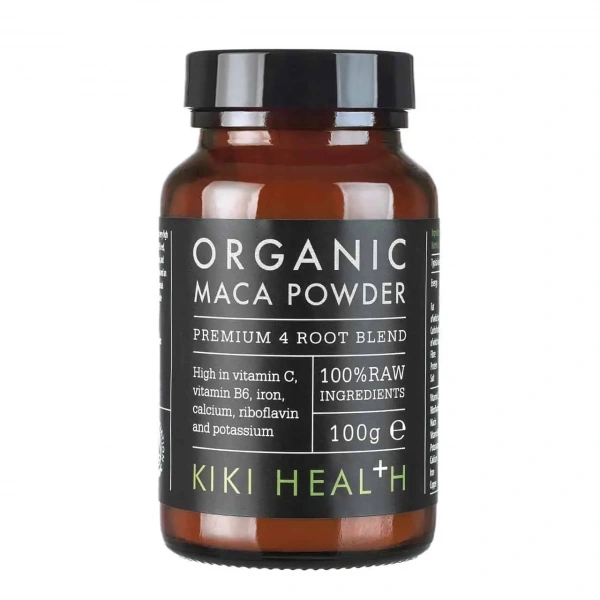 KIKI Health Organic Maca Powder (Energia, Witalność) 100g