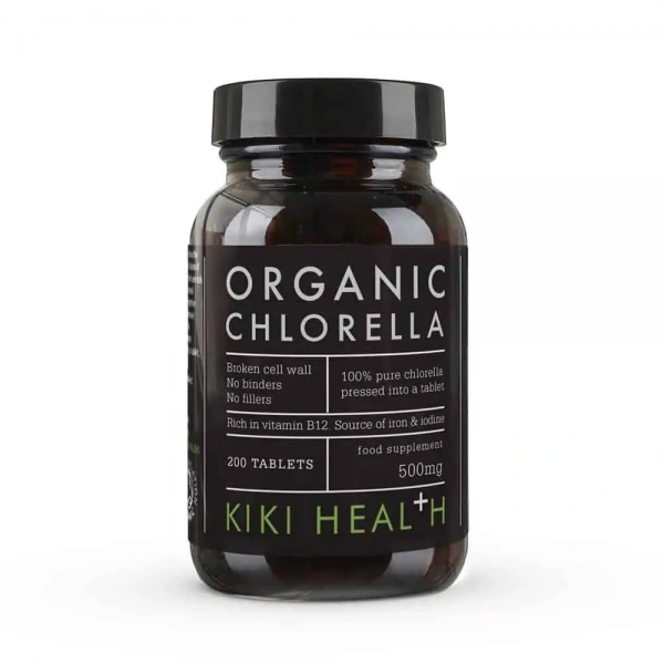 KIKI Health Organic Chlorella (Chlorella organiczna) 200 Tabletek