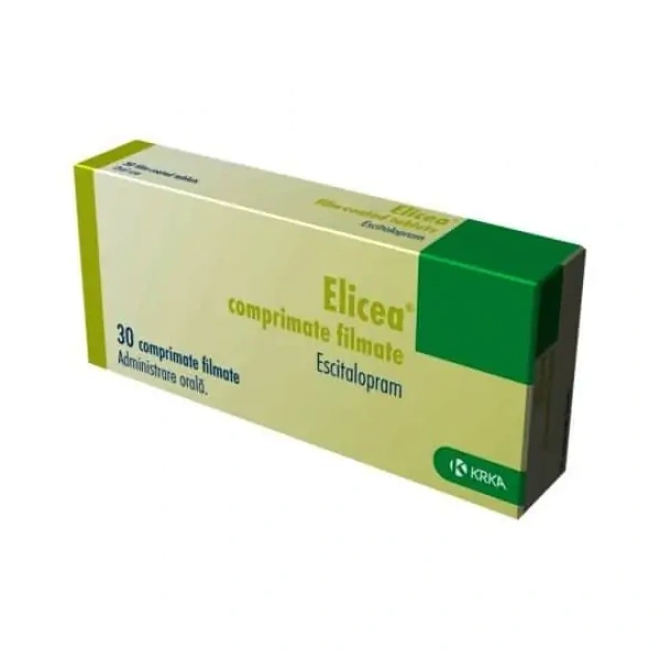 ELICEA Escytalopram 5mg (Na polepszenie nastroju) 28 Tabletek