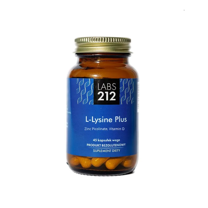 Labs212 L Lysine Plus Lysine With Zinc Vitamin D 45 Vegetarian Capsules Low Price Check Reviews And Dosage