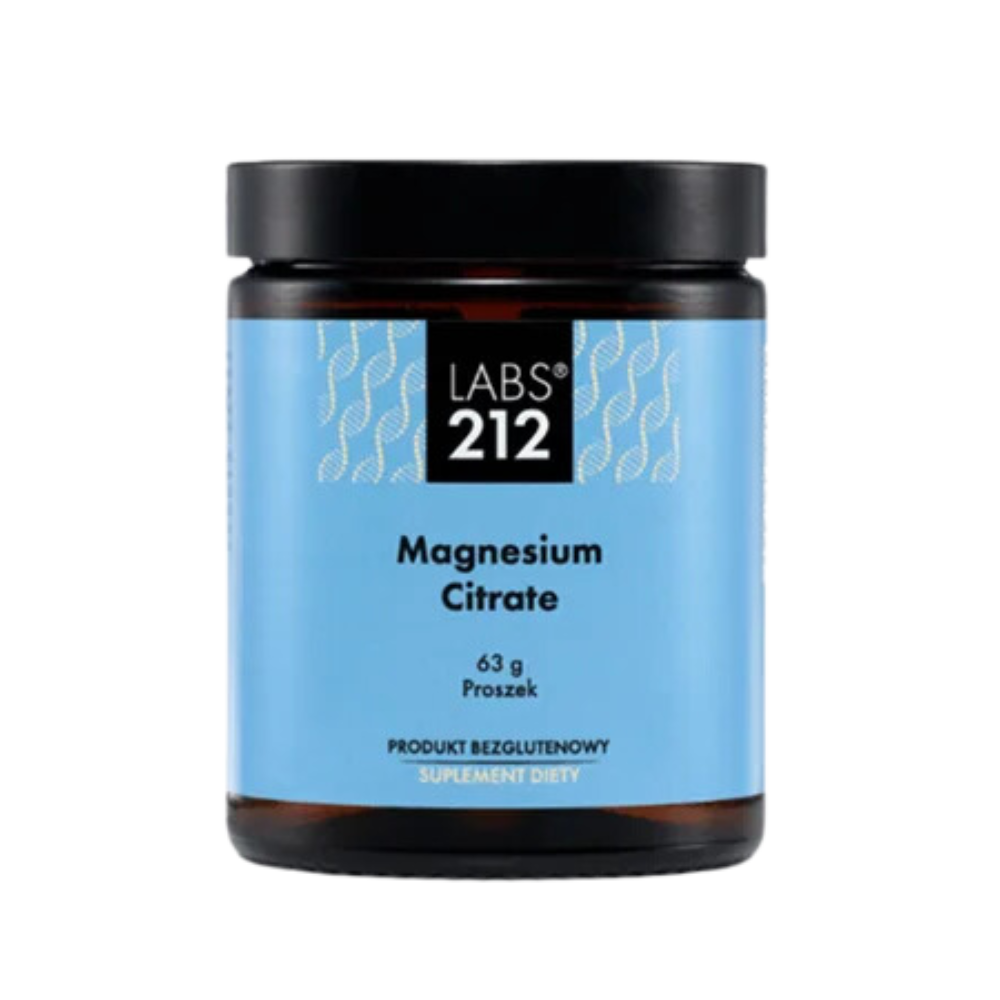 LABS212 Magnesium citrate (Cytrynian magnezu) 63g